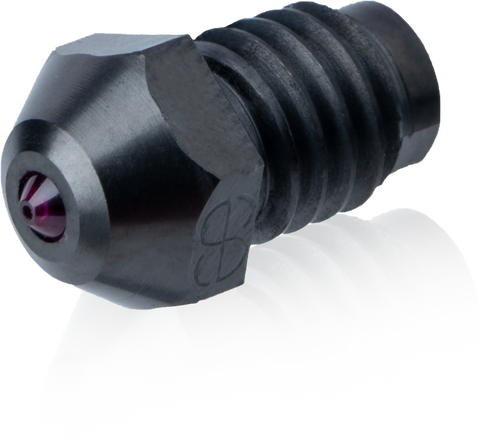 Phaetus PS-munstycke V2 i härdat stål med rubinspets, 0,4 mm – 1,75 mm