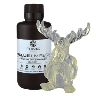 PrimaCreator Value Water Washable UV Resin 500 g Clear