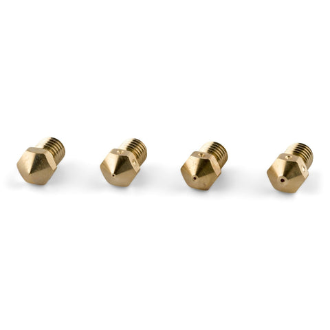 PrimaCreator RepRap M6-mässingsmunstycken i blandade storlekar, 1,75 mm – 4 stycken