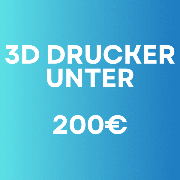 3D Drucker bis 200€