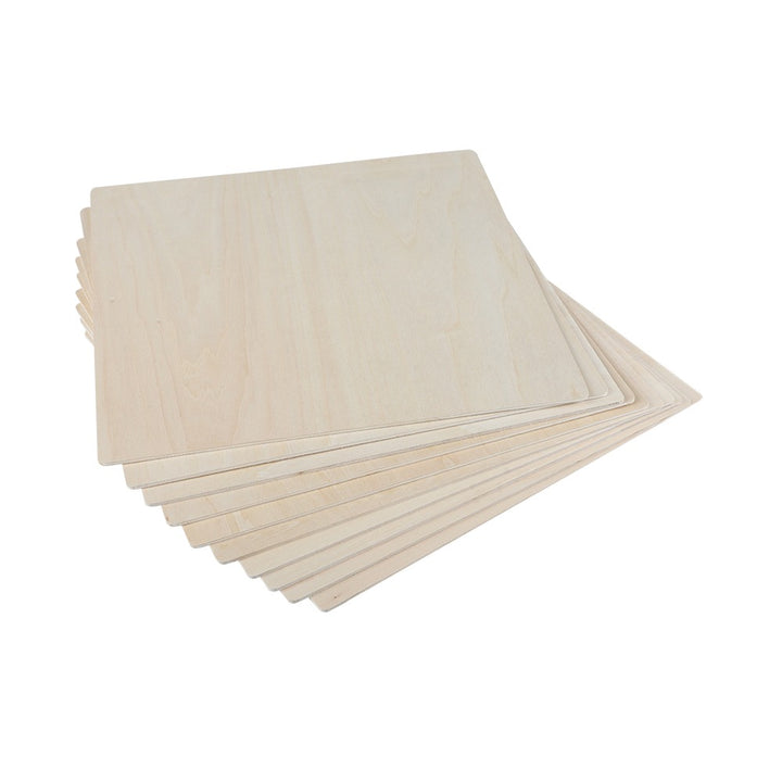 Creality Falcon Series Lindenholz-Sperrholzplatten 200 × 200 × 3 mm – 10 Stück