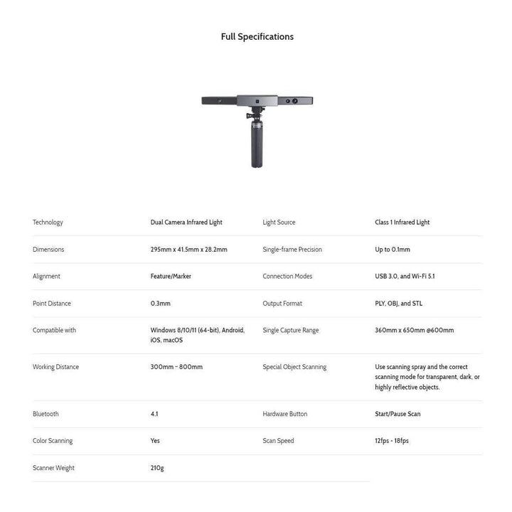 Revopoint Range 3D Scanner Scanner 3ddruckboss